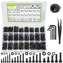 Kit de sortimento K Kwokker de porcas e parafusos M3-M6 1160 unidades
