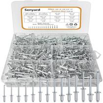 Kit de sortimento Pop Rivets Senyard 525 unidades de rebites de alumínio