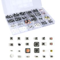 Kit de sortimento QTEATAK 620 unidades de 24 valores Micro Momentary Tactile Button Switch Tact