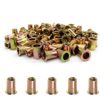 Kit de sortimento Rivet Nuts vrupin NUT-M8 em aço carbono 100 unidades