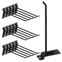 Kit de sortimento Slatwall Hooks Sweet, 20 unidades, 20 cm, preto
