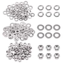 Kit de sortimento Swpeet 150 unidades de aço inoxidável SAE 304 1/4-20 Kit de sortimento Swpeet 150 unidades de aço inoxidável SAE 304 1/4-20