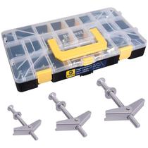 Kit de sortimento Toggle Bolt Bonost 48 conjuntos com porcas Kit de sortimento Toggle Bolt Bonost 48 conjuntos com porcas
