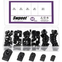 Kit de sortimento U-Clip Sweet Carbon Steel 50 unidades para automóveis Kit de sortimento U-Clip Sweet Carbon Steel 50 unidades para automóveis