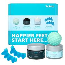 Kit de spa para cuidados com os pés Tucketts para alívio da dor no calcanhar e nos pés