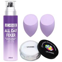 Kit de spray de configuração de maquiagem UCANBEMAKEUP Long Lasting 200mL