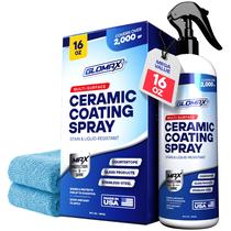 Kit de spray de revestimento cerâmico GLOMAX Home Shine 473ml com toalhas