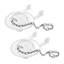 Kit de substituição de abas sanitárias QILIYINI de 2 polegadas (2 unidades)