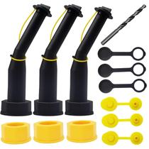 Kit de substituição de bico de lata de gás Deelink Leakproof, pacote com 3