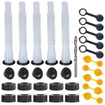 Kit de substituição de bico de lata de gás Zoolowua para 1/2/5/10 galões Kit de substituição de bico de lata de gás Zoolowua para 1/2/5/10 galões