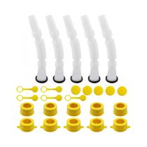 Kit De Substituição De Bico Flexível Para Tanque De Combustível (1-5 Conjuntos) Com Gaxeta, Kit De Substituição De Bico Flexível Para Tanque De Combustível (1-5 Conjuntos) Com Gaxeta,