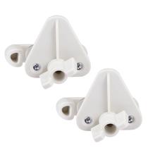 Kit de substituição de fechadura Pontoon Gate TOYMIS, 2 conjuntos brancos
