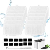 Kit de substituição de filtros de fonte de água para animais de estimação AWohh 12 PCS