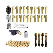 Kit De Substituição De Mandril De Aperto Rápido (Keyless Drill Chuck) De 1/32 a 1/8 Polegadas, 28