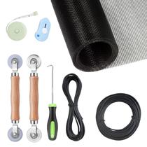 Kit de substituição de tela de janela TOOLTRIZ 48x118 em preto