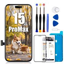 Kit de substituição de tela EFAITHLIFE para iPhone 15 Pro Max de 6,7" Kit de substituição de tela EFAITHLIFE para iPhone 15 Pro Max de 6,7"