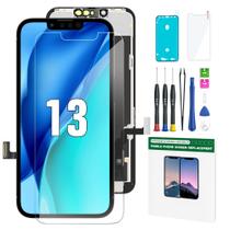 Kit de substituição de tela FFTopu iPhone 13 com tela LCD de 6,1 polegadas