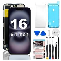 Kit de Substituição de Tela Fixerman para iPhone 16 6,1" Modelo A3288 Kit de Substituição de Tela Fixerman para iPhone 16 6,1" Modelo A3288