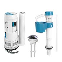 Kit de substituição de válvula de descarga dupla Ulinlo Pouly para banheiros