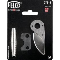 Kit de Substituição Felco 7/3-1 Lâmina Mola e Chave de Ajuste