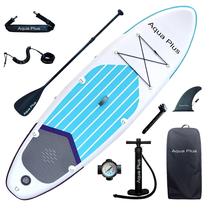 Kit de SUP inflável para prancha de remo Aqua Plus 305x81x15cm