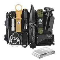 Kit de Supervivencia TRSCIND 14 en 1 Ligero Multiherramienta