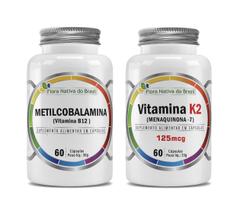 Kit de Suplementos Alimentares Vitamina K2 e B12