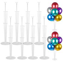 Kit de suporte de balão Voircoloria para decoração de festa de mesa, 8 conjuntos