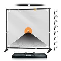 Kit de suporte de banner EMART Heavy Duty, estrutura ajustável de 8 x 8 pés