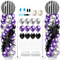 Kit de suporte de coluna para balões de Halloween Kasyat, conjunto de 2 com balões Kit de suporte de coluna para balões de Halloween Kasyat, conjunto de 2 com balões