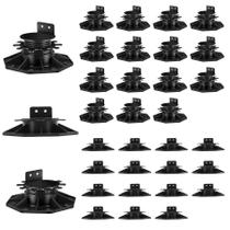 Kit de suporte de convés NAXVIO, pedestal de plástico ajustável de 30 unidades