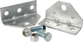 Kit de suporte giratório CE Smith 10205GA em prata galvanizada resistente