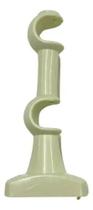 Kit de Suporte Para Cortina Varão Simples Par Com Ponteira Duplo Reforçado 19/19mm