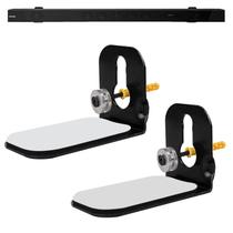 Kit de suporte universal de montagem em parede Suixing para montagem em barra de som Kit de suporte universal de montagem em parede Suixing para montagem em barra de som