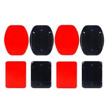 Kit de Suportes Adesivos Planos e Curvos para GoPro e Câmeras Similares Kit de Suportes Adesivos Planos e Curvos para GoPro e Câmeras Similares