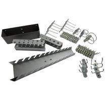 Kit De Suportes Fixação De Ferramentas 46 Pçs Gs-1 Marcon