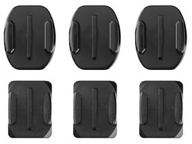 Kit de Suportes GoPro com Adesivo Redondo e Quadrado - AACFT-001 Kit de Suportes GoPro com Adesivo Redondo e Quadrado - AACFT-001