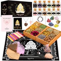 Kit de suprimentos de bruxaria SHYSHINY Self-Love, pacote com 75 unidades Wiccan