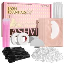 Kit de suprimentos para cílios LASHVIEW 253 PCS para extensão e remoção de cílios