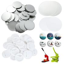 Kit de Suprimentos para Máquina de Bottons YAYODS 58 mm, 400 Peças Kit de Suprimentos para Máquina de Bottons YAYODS 58 mm, 400 Peças