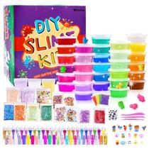 Kit de suprimentos Slime, pacote WINLIP 135 com Crystal Slime e ferramentas
