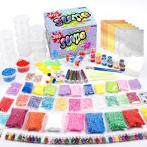 Kit de suprimentos Slime WINLIP, pacote 205 para crianças com bolas de espuma e glitter Kit de suprimentos Slime WINLIP, pacote 205 para crianças com bolas de espuma e glitter