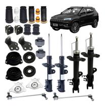 Kit De Suspensão Completa Coxim + Buchas Compass 2017 A 2025