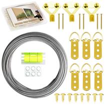 Kit de suspensão de fotos maierke Golden Heavy Duty 45kg Mirror