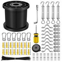 Kit de suspensão de luz de corda NEREUS Cabo de aço inoxidável de 50 m