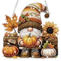 Kit de suspensão Diamond Art Bowetile Halloween Gnome 20x20cm Kit de suspensão Diamond Art Bowetile Halloween Gnome 20x20cm