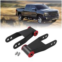 Kit de suspensão Nakuuly 2 Rear Drop Lowering Shackle Chevy GMC