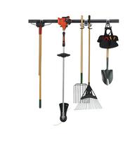 Kit de Suspensão Rubbermaid FastTrack para Garagem - Sistema de Armazenamento de Ferramentas