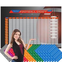 Kit de tabuleiro de recrutamento Fantasy Football Blissur 2025 XL 180gsm