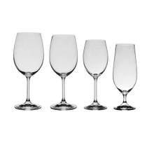 Kit de Taças De Cristal Bohemia Para Vinho E Cerveja Roberta 24 Peças Kit de Taças De Cristal Bohemia Para Vinho E Cerveja Roberta 24 Peças